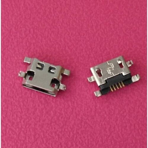 100pcs Micro connector USB jack socket charging port replacement repair parts for Huawei P8 Lite Smart - Ascend G7 G760 C199