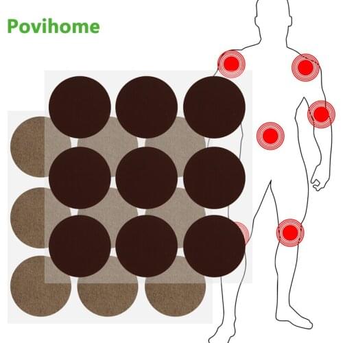 9pcs/Sheet Acupoint Massage Patches Acupuncture Therapy Patches Neck Back Painkiller Natural Medical Body Pain Relief Stickers