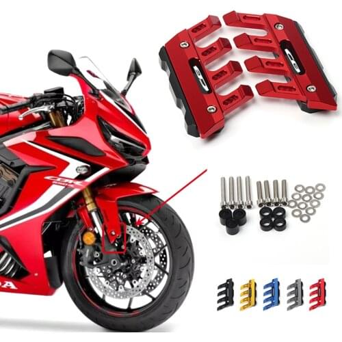 For Honda CBR650R CBR1000RR Motorcycle Mudguard Front Fork Protector Guard Block Front Fender Anti-fall Slider Accessories