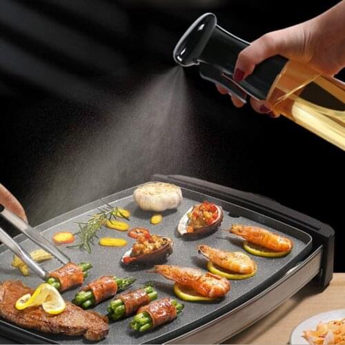 Oil Spray Bottle Kitchen Oil Bottle Cooking Baking Accessories Vinegar Mist Sprayer Barbecue Spray Bottle Cooking BBQ Tool
