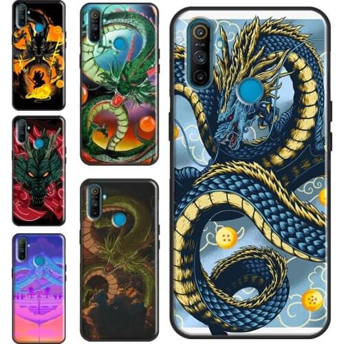 Shenron Dragon Case For OnePlus 8 Pro 9 Pro Nord 7T 8T 9R Cover For Realme C21 C15 C11 C3 GT Q3 6 7 8 Pro