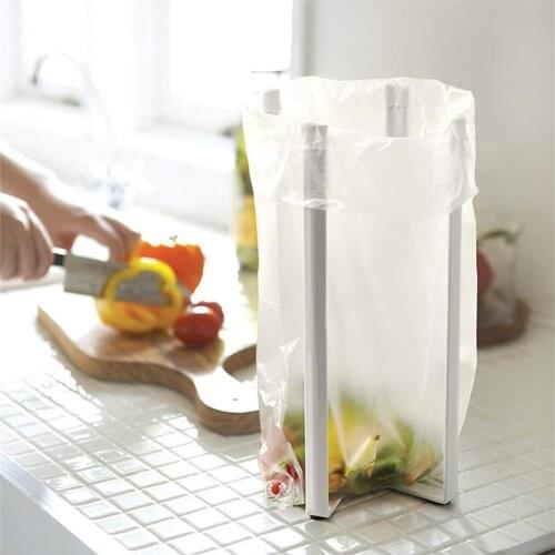 Home Tower Kitchen Multifunctional Stand Plastic Bag Holder Cup Bottle Drain Rack
