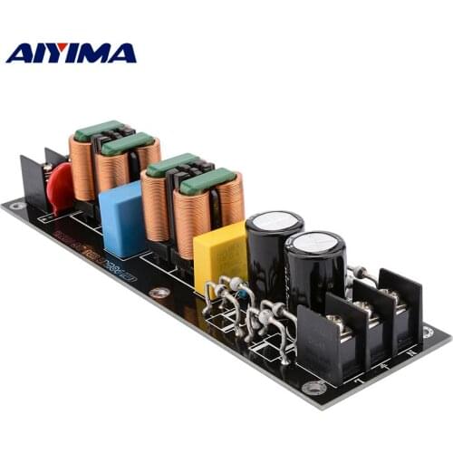 AIYIMA 2000W EMI Power Line DC Filter Module High Efficiency Power Supply Filter AC110V-265V DIY Audio Home Sound Amplifier