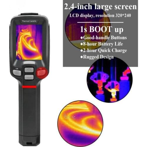 XE-29 Thermal Camera Thermal Imager IR Indicator Thermal Camera Multilanguage Support Temperature Measuring Instrument
