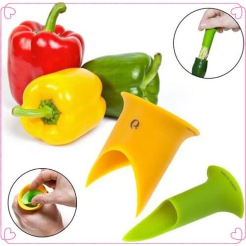 Creative 1pcs Seeder Corer Separator Fruit Coring Device Digging Tool Fruit Stalks To Dig Peel Pepper Tomatoes Go Nuclear5ZCF098
