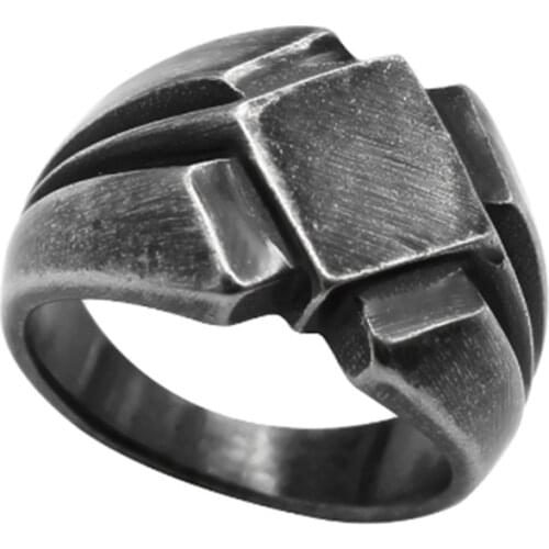 New arrival mens ring Nordic Ring Vintage Black Scandinavian ring Nordic Party Jewelry size 7-14