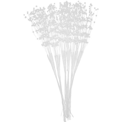 Pack of 60pcs Stunning Pearl Bead Spray DIY Bridal Wedding Craft Accessories