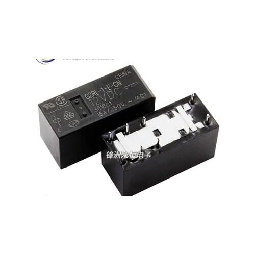 NEW Relay 10PCS/LOT G2RL-1-E-CN-12VCD G2RL-1-E-CN 24VCD G2RL-1-E-CN 12V G2RL 1 E CN 12V G2RL1ECN DC12V 8A 8PIN