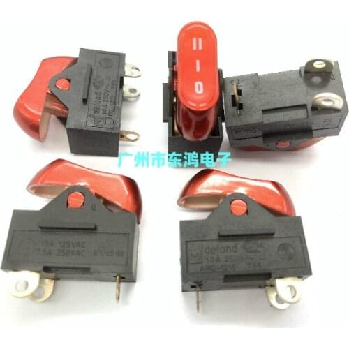 Original New 100% electric wind blow tube switch 3pin 3gear 1215B-P-JKS31-60X-15A 125VAC 7.5A250VAC size 26*13*13mm