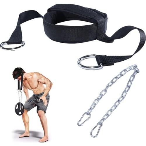 Portable Head Neck Training Cap Head Harness Weight Lifting Trainer Shoulder Power Exercise Strap Gym Fitness Weight Bearing Cap