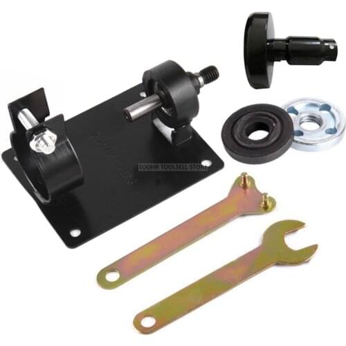 Electric Drill Cutting Polishing Grinding Seat Stand 10/13mm Holder Set Machine Bracket +2 Wrenchs +2 Gaskets Metal+Shield