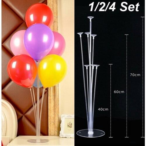 Clear Balloon Column Display Stand Arch Frame Base Pole for Wedding Party Decor Display Stand Wedding Party Decor Clear Balloon