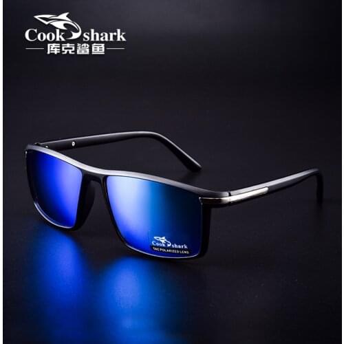 Cook shark sunglasses mens polarized sunglasses driving glasses new UV protection driver night vision goggles