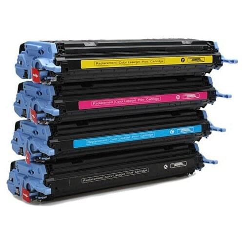 Compatible HP 124A Q6000A Q6001A Q6002A Toner Cartridge for HP LaserJet 1600 2600 2600n 2605 2605dnt
