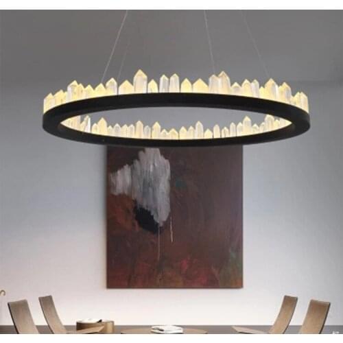SUNMPOOS Crystal Pendant Lights