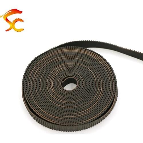 1meters/LOT MXL 10mm timing belt Pitch=2.032 open rubber belt width 10mm 3D Printer belt MXL-10