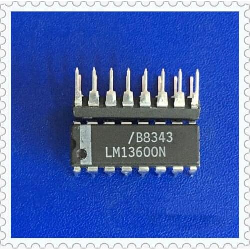 10pcs/lot LM13600N LM13600 DIP-16 In Stock