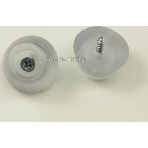 100PCS/lot Soft Rubber Chair Feet Nail Glide Nail Furniture Feet Bottom Protect 16mm/19mm/28mm Dia K299