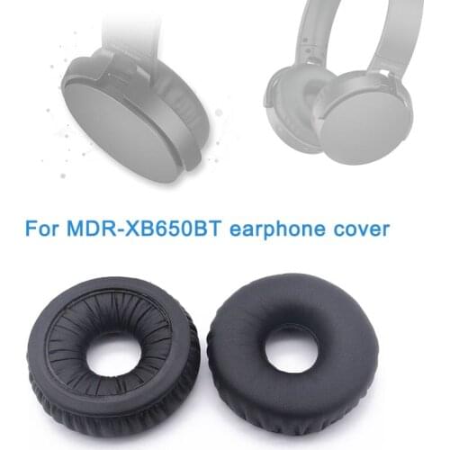 2Pcs Replacement Ear Pads for Sony MDR-XB650 BT XB550 XB650 XB450AP AB XB400 Headphones GDeals