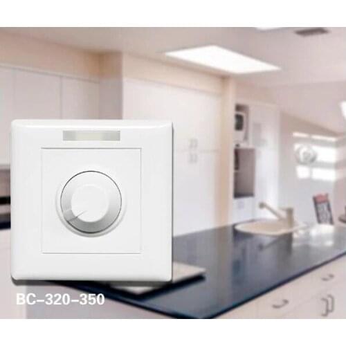 350mA/700mA BC-320-CC LED Dimmer Knob style single channel PWM Constant Current wall dimmer switch controller for led light