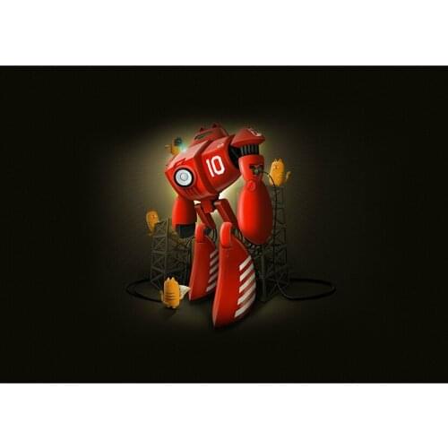 Trendy Visual Design Robot Cat Diamond Painting Cartoon Cross Stitch Full Drill Embroidery Handmade Product For Children GJ478