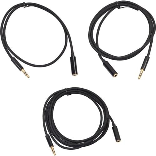Aux Extension Cable Audio 3.5Mm Jack Male To Female Cable for Audio Equipment with 3.5Mm Interface Headphone PC DVD
