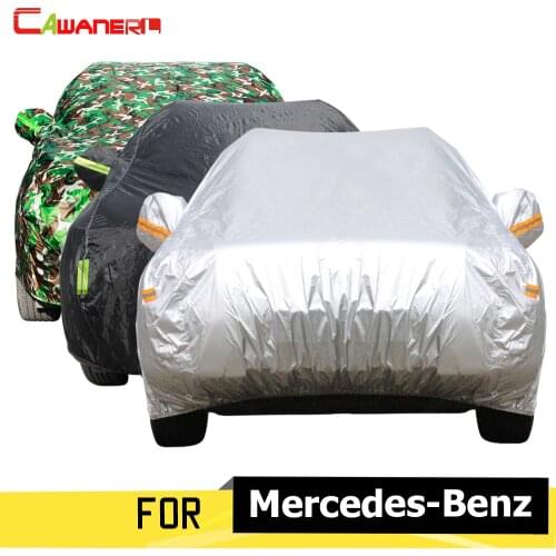 Cawanerl SUV Car Cover Rain Sun Snow Resistant Cover For Benz ML300 ML350 ML450 ML500 ML420 ML280 ML270 ML320 ML400 ML230 ML430