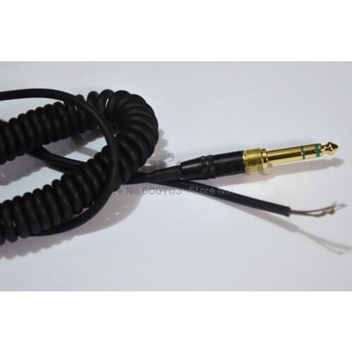 Details about DIY Replacement Coiled DJ Cable Wire Line For Superlux HD 681 F B HD 662 B HD660 HD330 HD440 Headphone Headsets