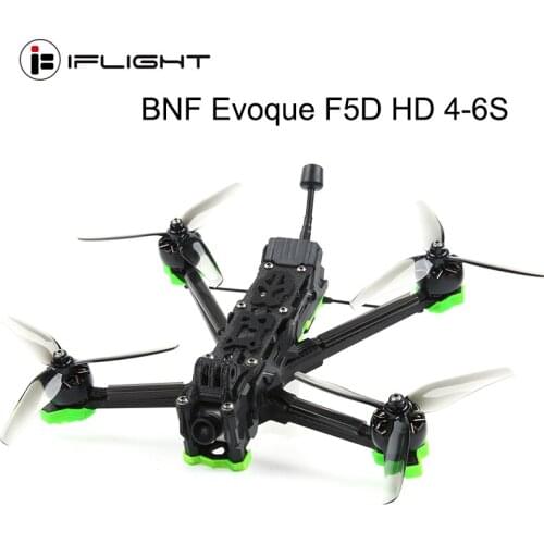 IFlight Nazgul Evoque F5D HD 5inch 4-6S FPV Drone BNF W/SucceX-D Mini F7 55A Air unit Stack XING2 2207 Motor Nebula Polar Camera