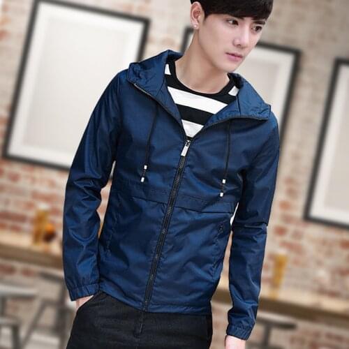 Bomber Hooded Jacket Men Casaco Casual Masculino Spring Autumn Mens Jackets And Coats Jaqueta Masculino Coat Men FYY564 s s