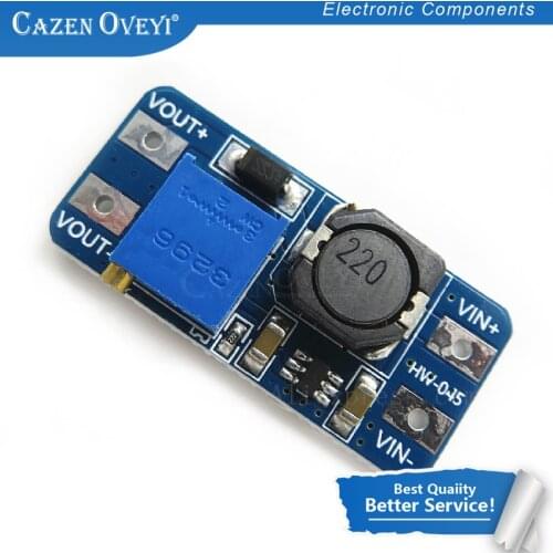 MT3608 DC-DC Adjustable Boost Module 2A Boost Plate 2A Step Up Module with USB 2V - 24V to 5V 9V 12V 28V LM2577 In Stock