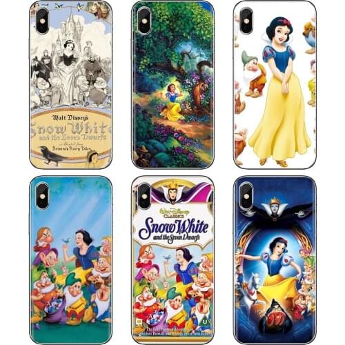 Soft Skin Cover For Xiaomi Redmi 2 S2 3 3S 4 4A 5 5A 5 6 6A 7A 9 9T 9C 9A Pro Pocophone F1 SEVEN-DWARFs-C-SNOW-WHITE-the