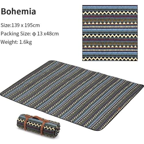 Naturehike Portable Outdoor Picnic Blanket Thickening Damp Proof Non-slip 4-6 Persons Camping Mat Family Travel Pad