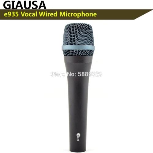 Free shipping, e935 wired dynamic cardioid professional e935 sennheisertype vocal microphone