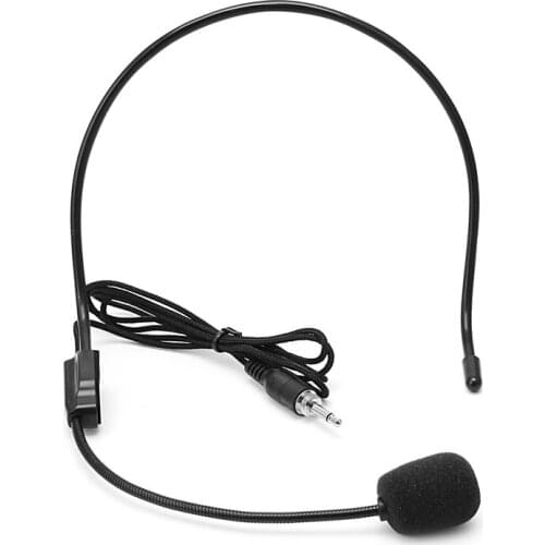 3.5mm Wired Microphone Voice Amplifier Headset Conference Speech Speaker