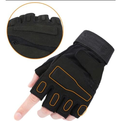 Tactical Gloves Military Army Half Finger Hiking Gloves for Paintball Airsoft Wargame Hunting Shooting Outdoor Fingerless