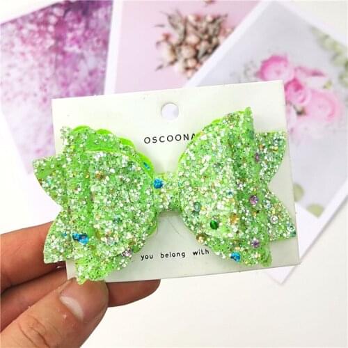 1PCS Cute Three Layers Leather Bow Elastic Hair Bands Hairpins 2021 Scrunchie Creativity Korean Hair Accessories For Baby Girl
