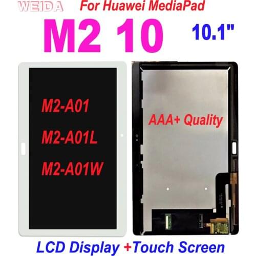 10.1" LCD For HUAWEI MediaPad M2 10 M2-A01 M2-A01L M2-A01W LCD Display and with Touch Screen Digitizer Assembly Replacement Part