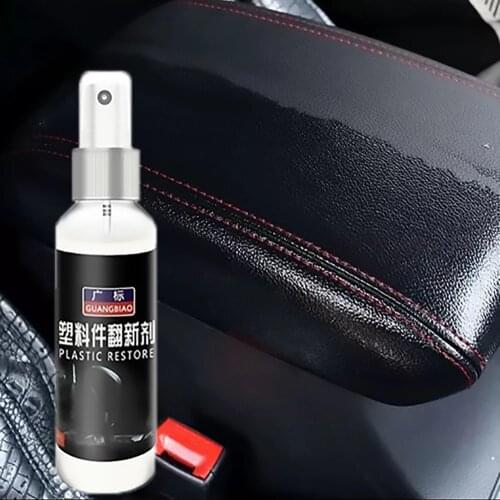 30ml Plastic Parts Retreading Agent Automotive Interior Plastic Part Retreading Coating Paste Maintenance Car Cleaner Products