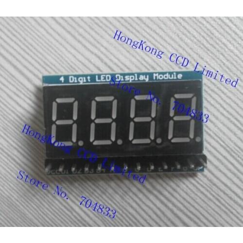 4 digit display module Red Highlight