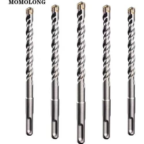 5-16mm 1PCS SDS Plus Electric Hammer Drill Bits 160mm Cross Type Tungsten Carbide Alloy for Masonry Concrete Stone