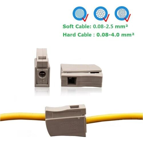 50PCS PCT-111 Wire Terminal Cable Connector Architecture Electrical Fast junction Terminal