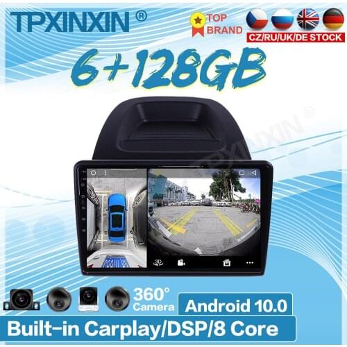 6+128GB Car GPS Multimedia For Ford Ecosport 2018 2019 2020 Android 10 Radio Tape Recorder Navigation Stereo Headunit Head Unit