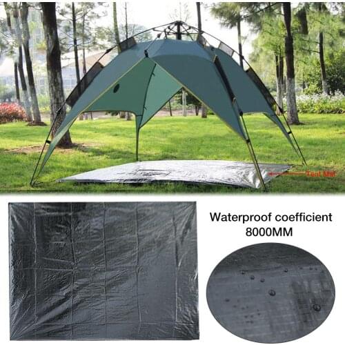 8000MM Waterproof Outdoor Camping Tent Mat PE Floor Cloth