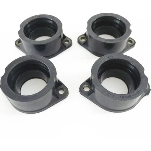 Motorcycle Carburetor Joint Intake Manifold Boot Glue For Kawasaki ZN1100 B1 B2 LTD GPZ1100 ZXT10A 16065-1131 Interface Adapter