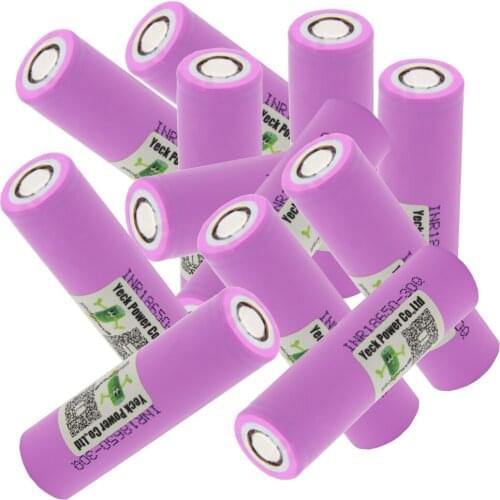 Russian Warehouse Fast Delivery inr 18650 battery 30Q li-ion batteries lithium 3000mah 3.7V 10C rate high drain flat top