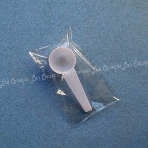 5g with individual packed Plastic Measuring Scoop 9ML Scoop 5 gram PP Spoon for milk powder liquid - 200pcs/lot Free shipping