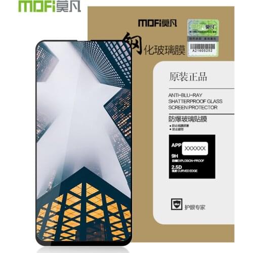 Mofi 9H Full Cover Tempered Glass For BBK vivo NEX Screen Protector For BBK vivo NEX 6.59" color glass film