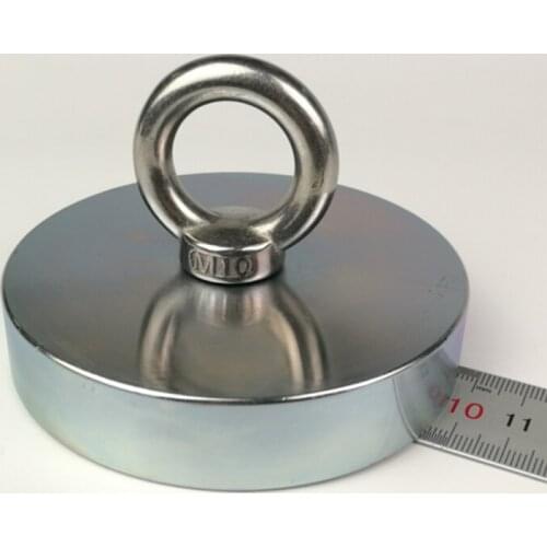 Strong 500KG Powerful Neodymium N52 Magnet Big Suction Salvage Magnet Magnet Fishing Magnetic Imanes Material with Rope Option