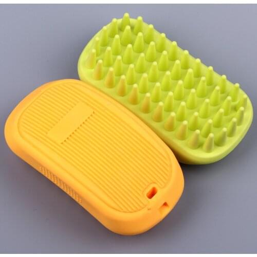 Washable Beauty Massage Bath Brush Long and Short Hair Bath massage Dog Hair Brush Pet Cat Hair Grooming Comb Pet Comb tool